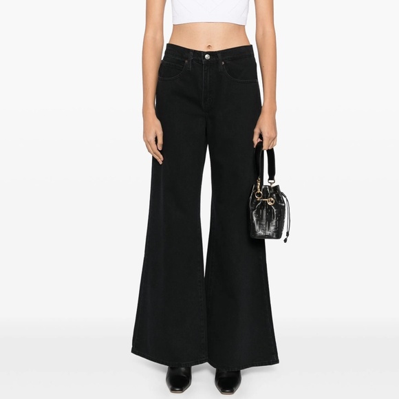 Frame easy wide flare jeans Inkwell 24 - Picture 9 of 16